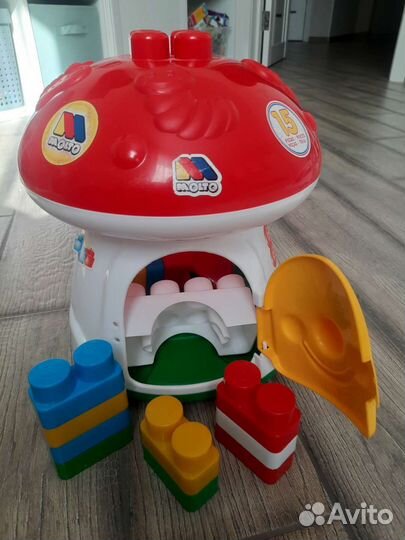 Конструктор детский в грибочке