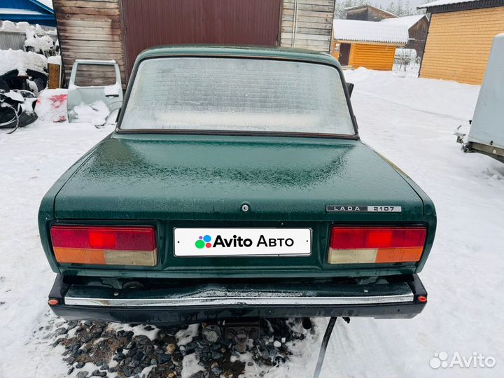 ВАЗ 2107 1.3 МТ, 1997, 68 750 км