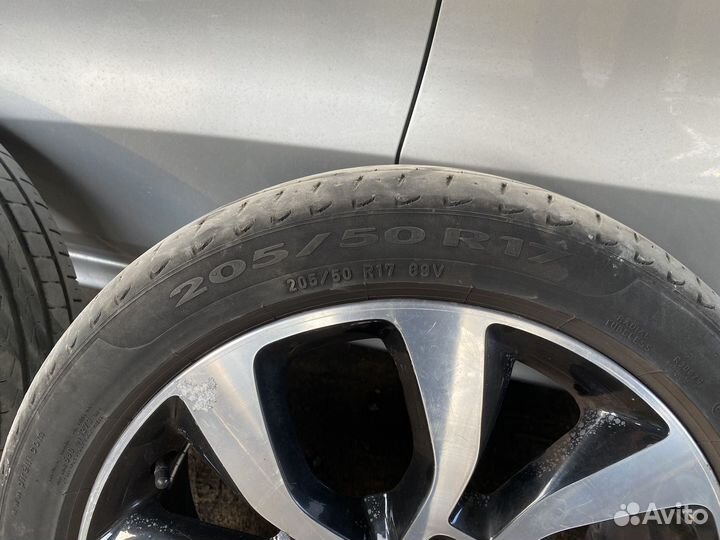 Диски r17 с резиной на LADA Vesta X-Rey