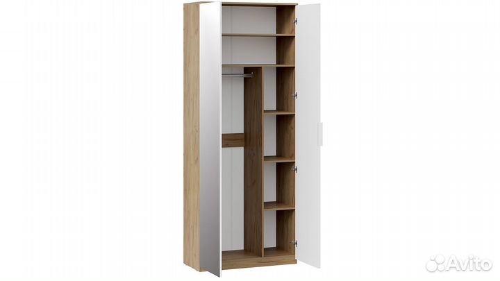 Шкаф комбинированный с 2 дверями 
