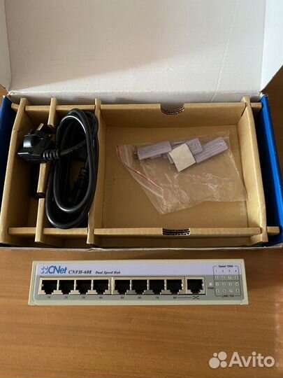 Продаётся новый сетевой концентратор (8 портов)