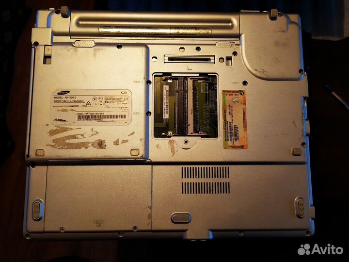 Samsung X20 В разбор