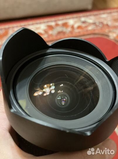 Объектив samyang F2.8 10mm для кроп canon