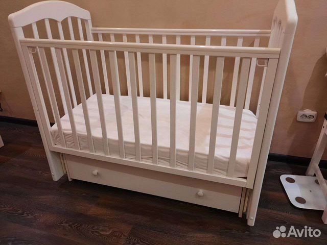 Кровать Топотушки Сильвия 7 для новорожденных