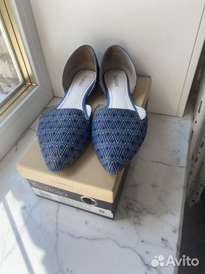 Балетки кожа Эконика