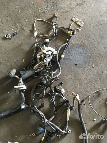 Электропроводка моторная + блок предохранителей