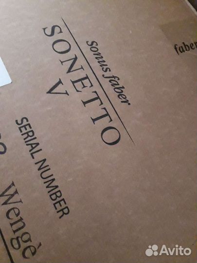 Пара Sonus Faber Sonetto V Италия
