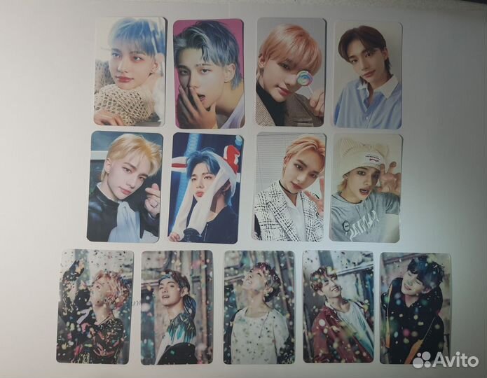 Карты Bts и Stray kids