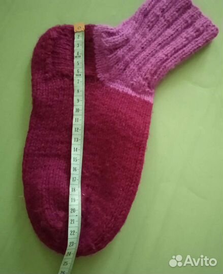 Носки вязаные