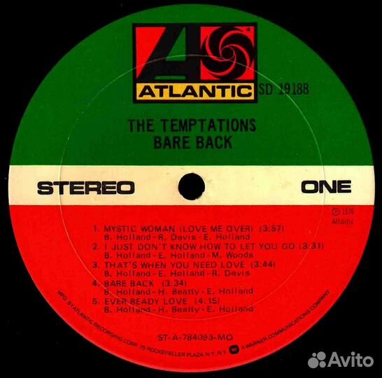 Виниловая пластинка группы 