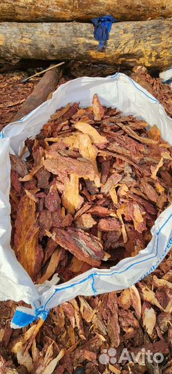 Кора сосны. Мульча