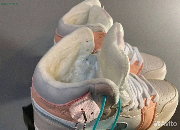 Кроссовки Nike Air Jordan тёплые (Арт.97478)