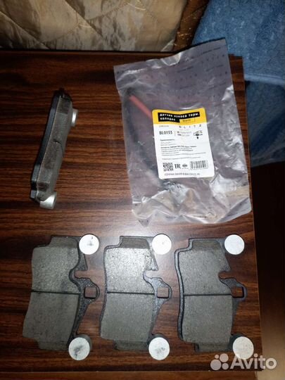 Тормозные колодки volkswagen touareg