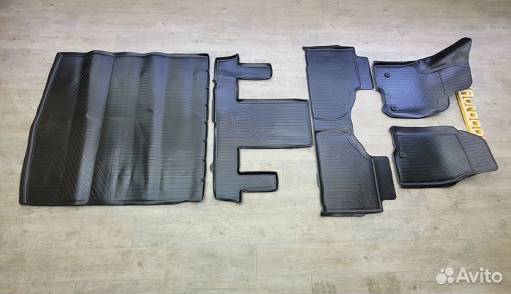 Коврики салон + багаж Cadillac Escalade V 2020-нв