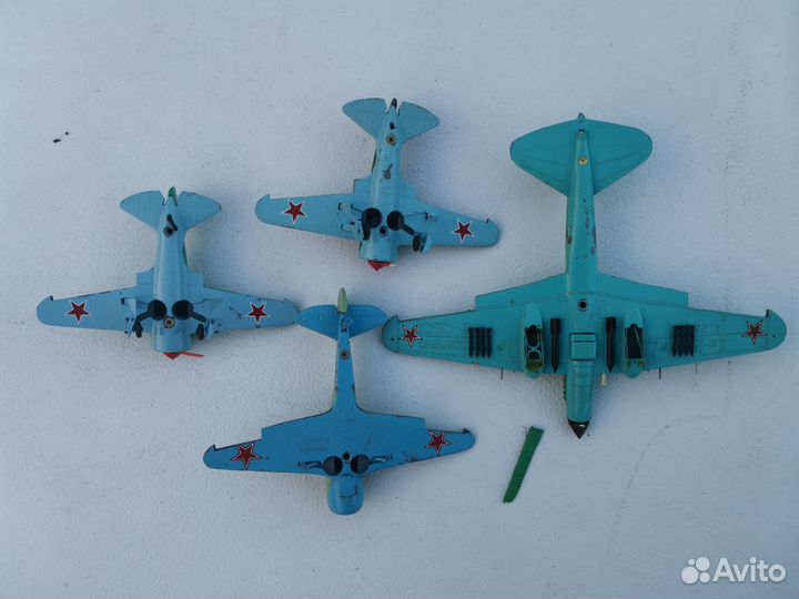 Модель самолета СССР Ил-2Ла-5И-16