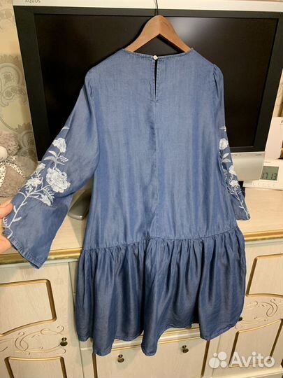 Платья джинсовые новые пакетом товарный остаток