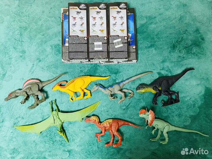 Коллекция Динозавры Jurassic world 2023 mattel