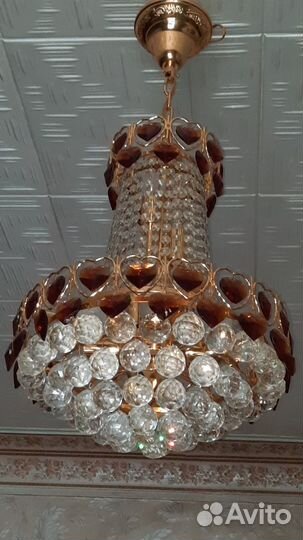 Люстра хрустальная