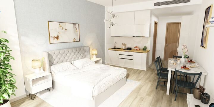 Квартира-студия, 35 м² (Грузия)