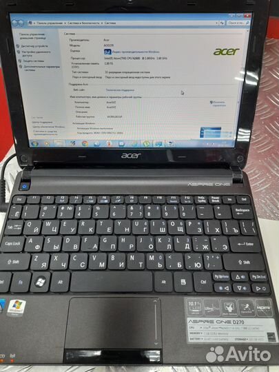 Ноутбук acer