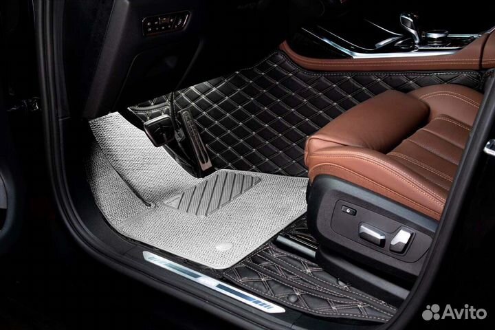 3D Коврики Geely Monjaro из Экокожи