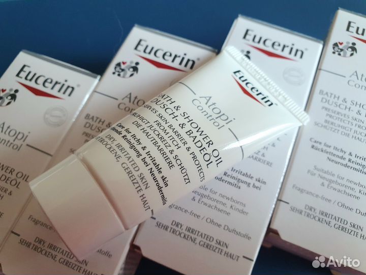 Миниатюры Eucerin Atopi Масло