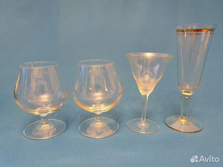 Этажерка Чехия, фужер Мозер, Кувшин стопки СССР