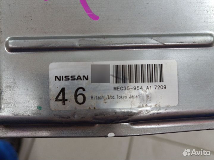 Эбу nissan fuga VQ35DE