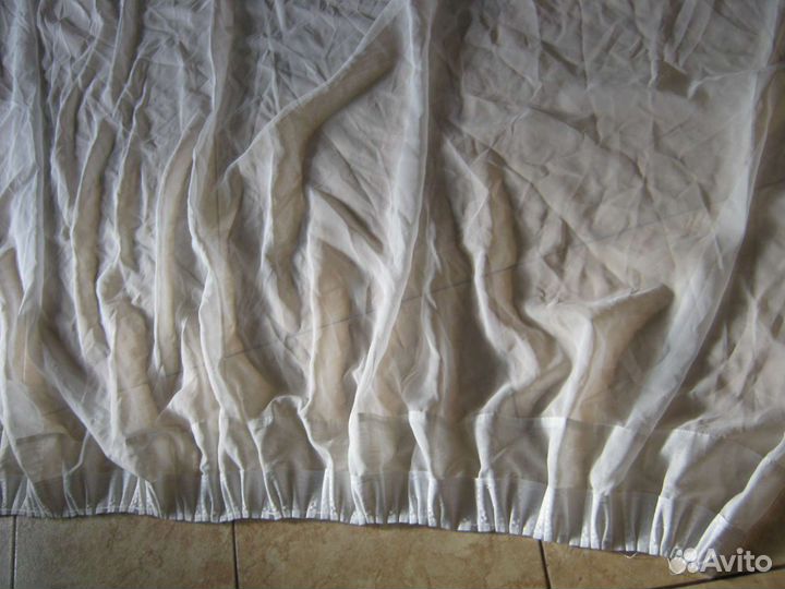 Занавеси теневые и легкие