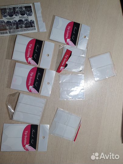 Типсы для наращивания и гель лаки