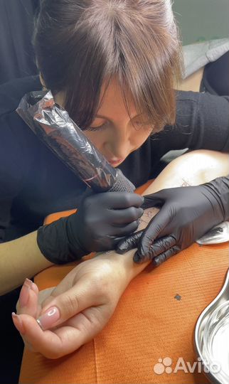 Тату мастер мини тату надписи