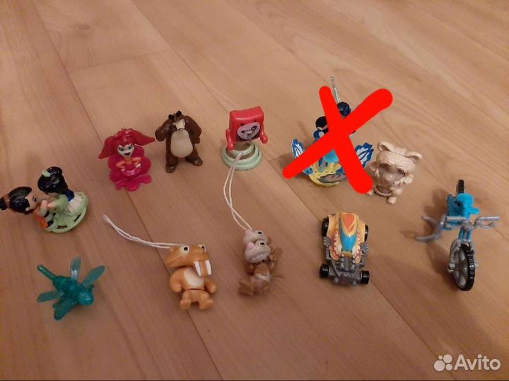 Фигурки киндер сюрприз