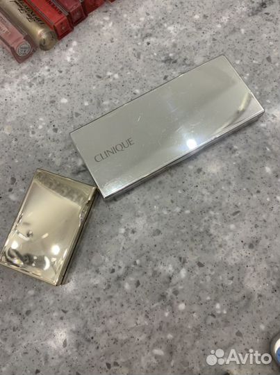 Тени для век Clarins и Clinique