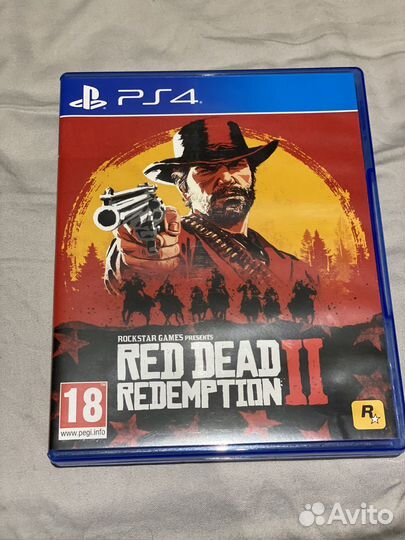 Игра для ps4 RDR2