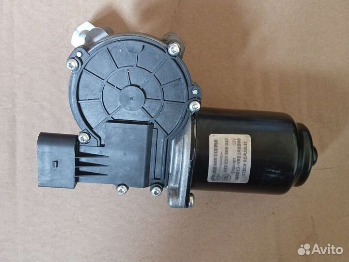 Моторчик дворников Skoda Rapid