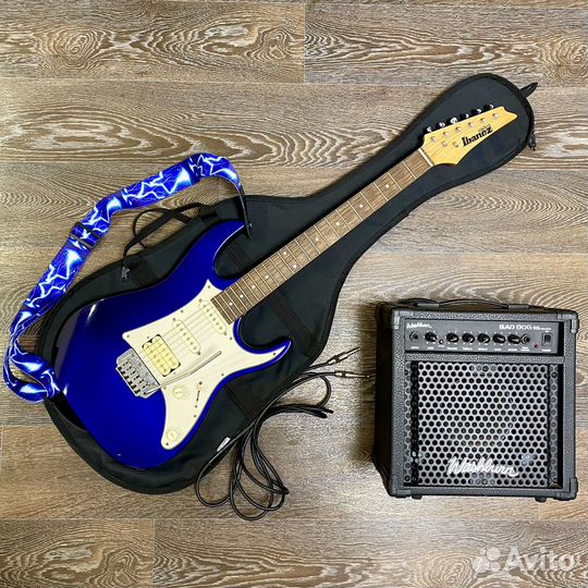 Электрогитара Ibanez Gio с комбиком Washburn