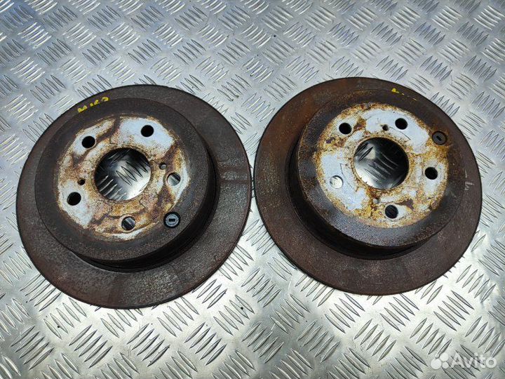 Диск тормозной задний Toyota Corolla Verso E121