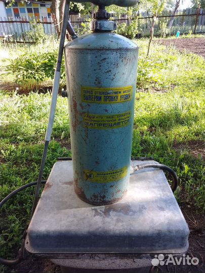 Опрыскиватель оп 1-14. СССР. 1986 г