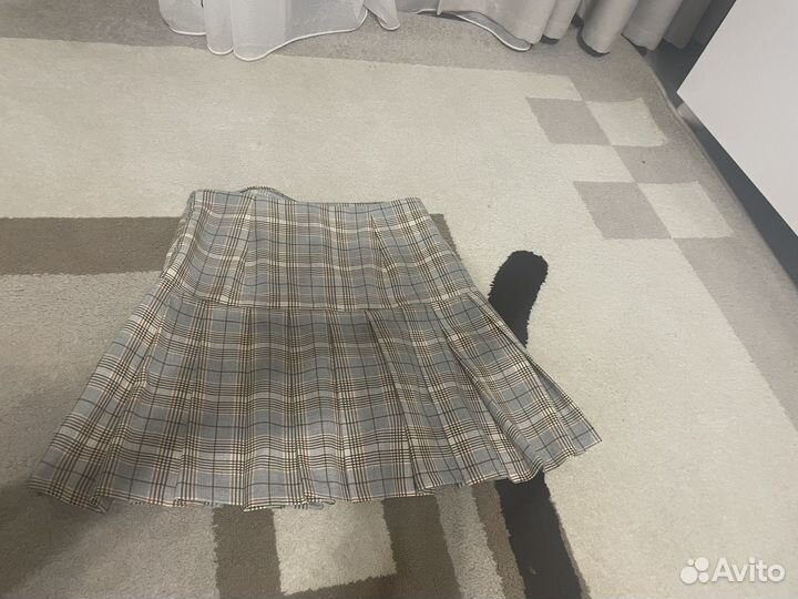 Юбка в клетку