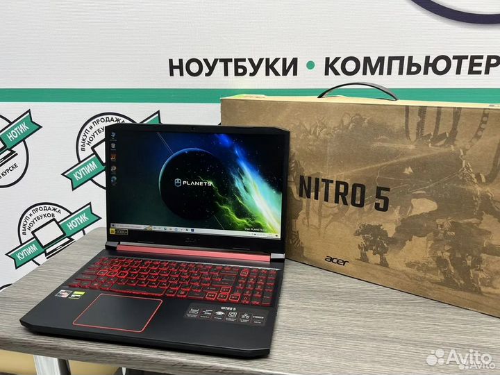 Игровой Acer Nitro Ryzen 5 8Gb DDR4 GTX1650 SSD