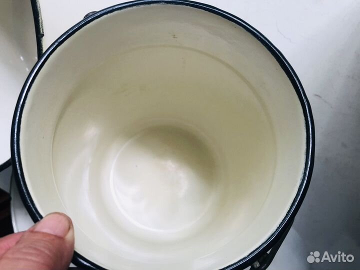 Бидоны эмалированные советские винтаж