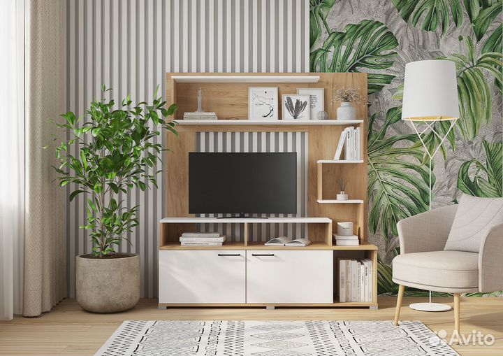 Стенка для гостиной Ника (новая)