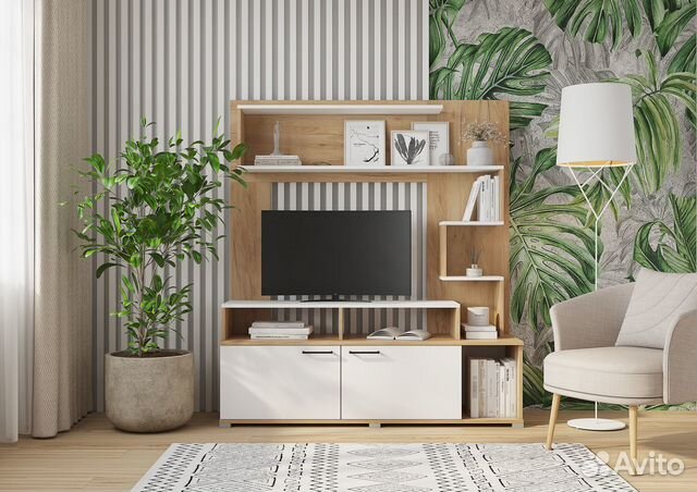 Стенка для гостиной Ника (новая)