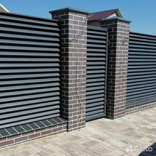 Забор Жалюзи. Производство. Монтаж