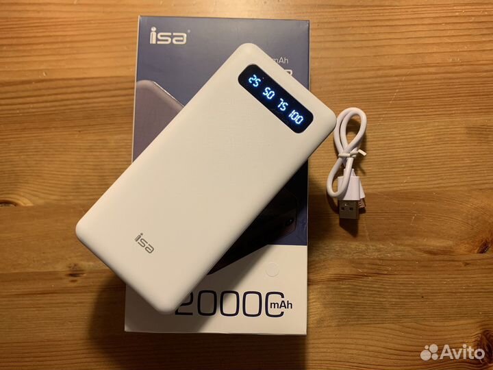 Новые повербанки ISA 20.000mAh гарантия