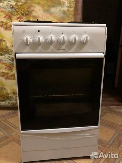 Газовая плита с электрической духовкой