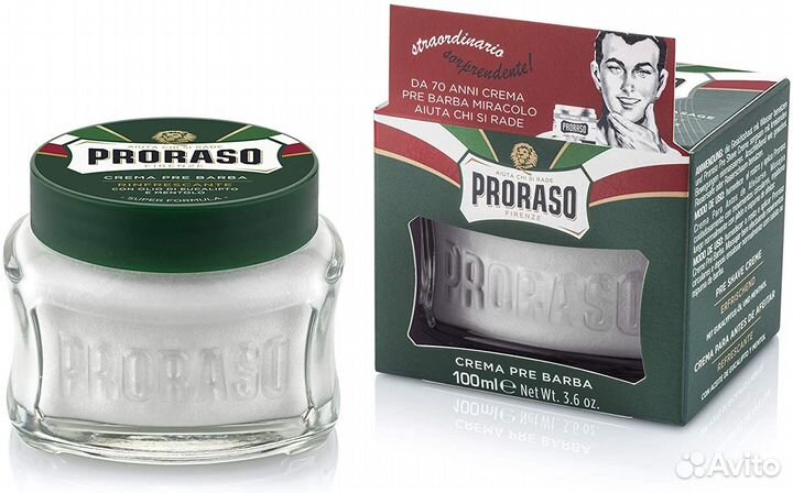 Крем до бритья Proraso 100 мл, 4 вида