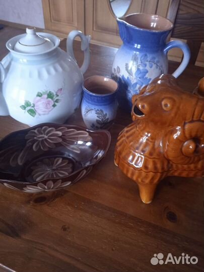 Старая керамика, майолика, фарфор винтаж СССР