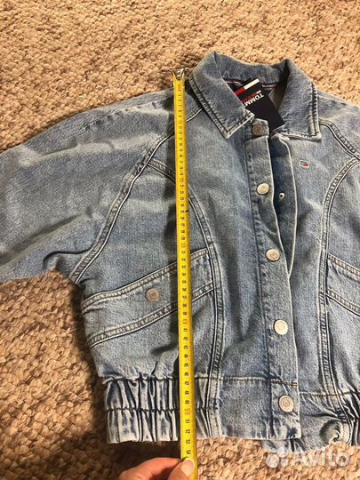 Джинсовая куртка tommy hilfiger