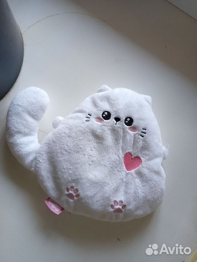 Котенок грелка для детей от коликов